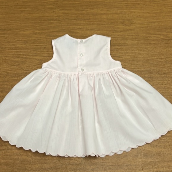 Carriage Boutique pink embroidered dress size 3M - Picture 4 of 6